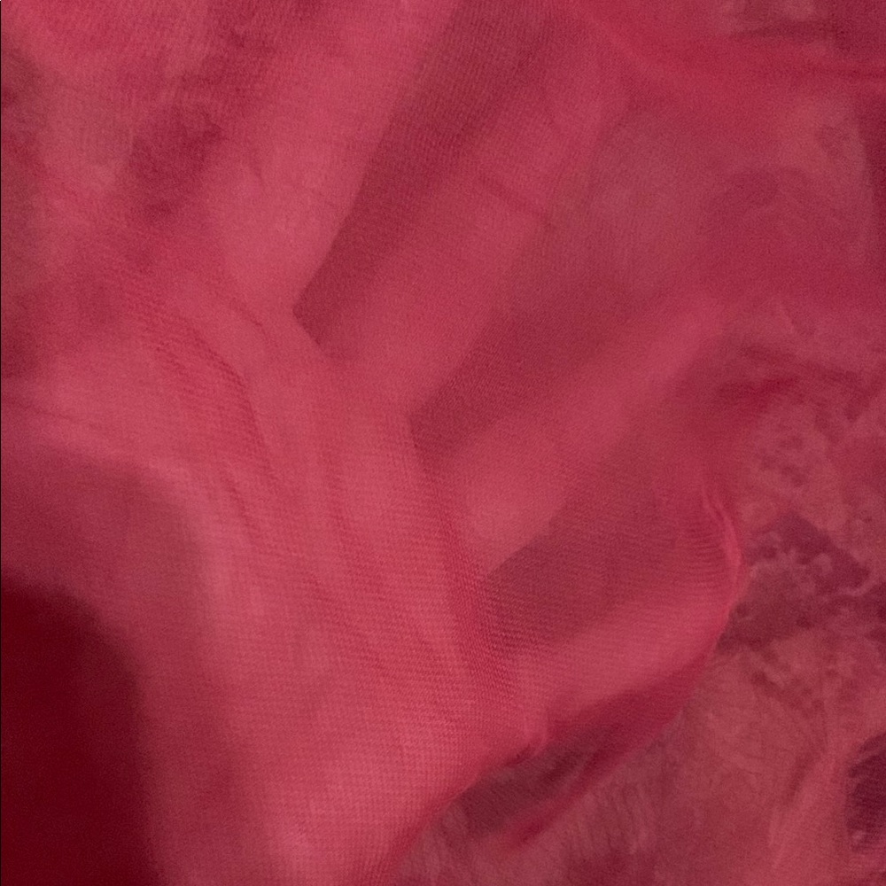Women's Red Patterned Top - Picture 12 of 12